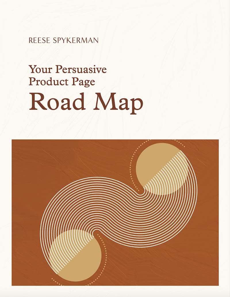 Persuasive Product Page Road Map Ebook Cover